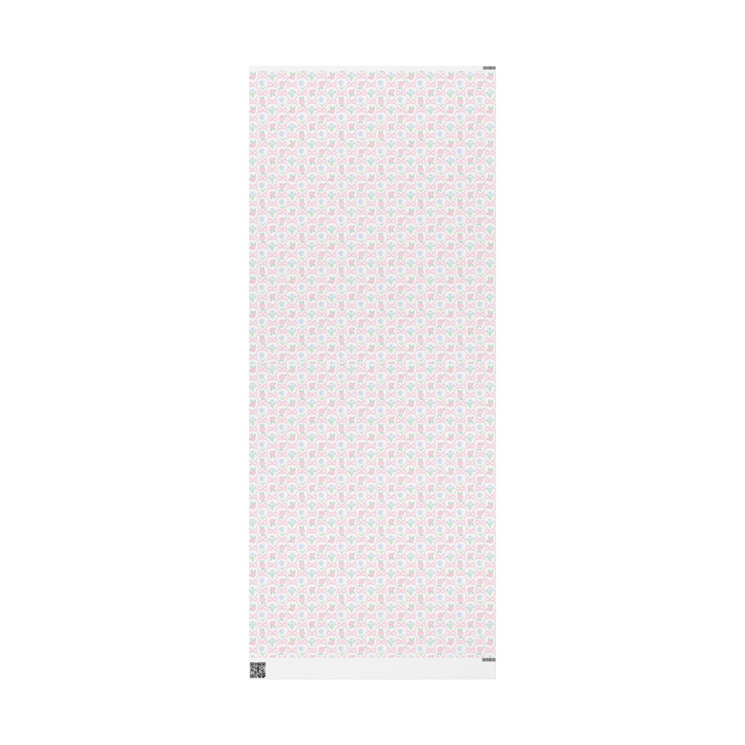 Preppy Ribbonerie Floral Wrapping Paper