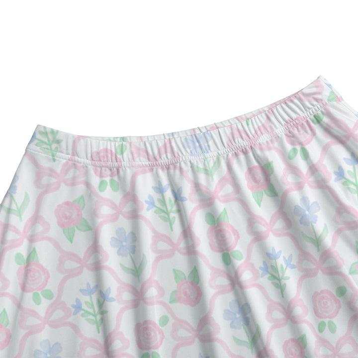 The Sugarplum Bow &amp; Blossom Midi Skirt