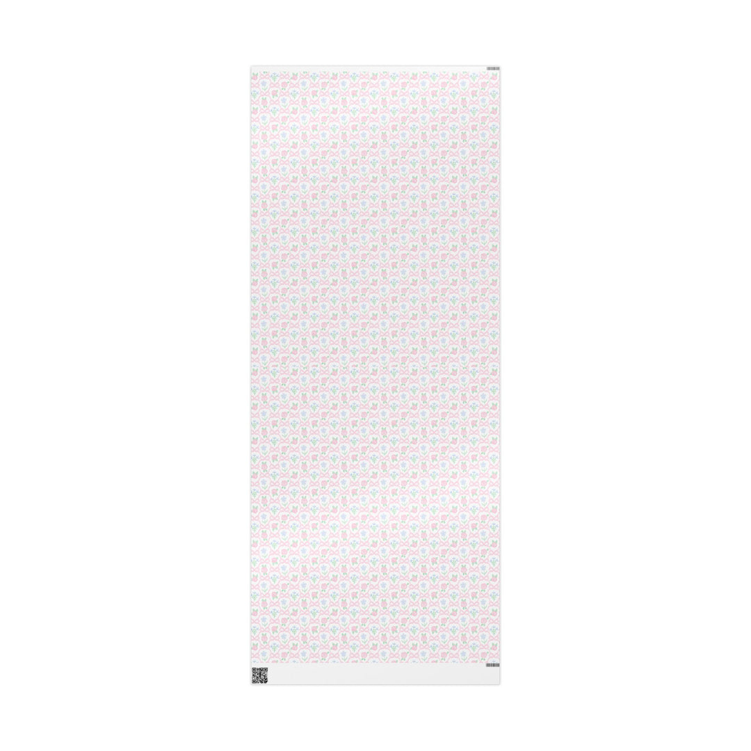 Preppy Ribbonerie Floral Wrapping Paper
