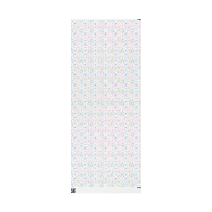 Watercolor Preppy Patchwork Gift Wrap