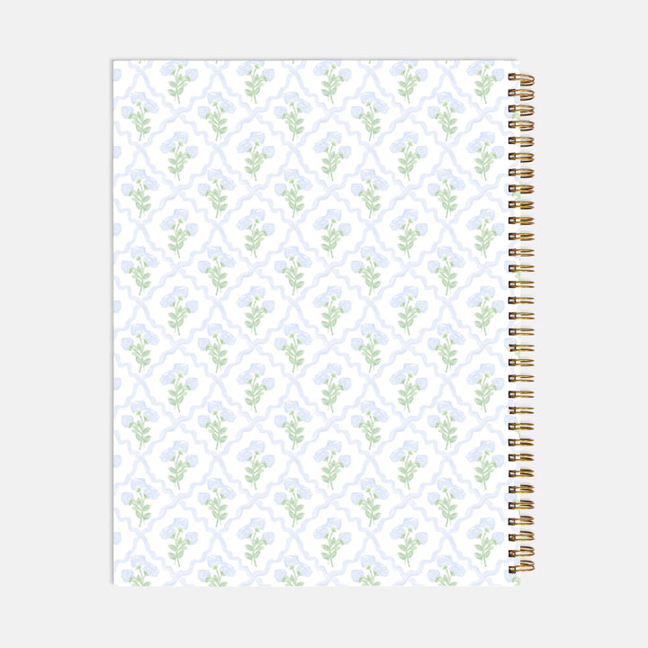 Hydrangea Trellis Hardcover Notebook