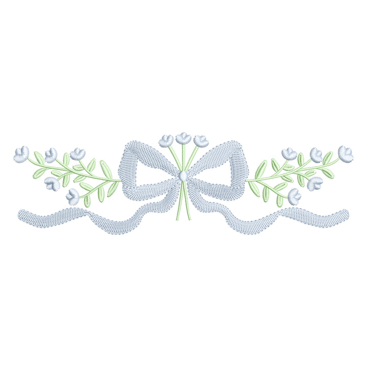 Floral Bow Ribbon