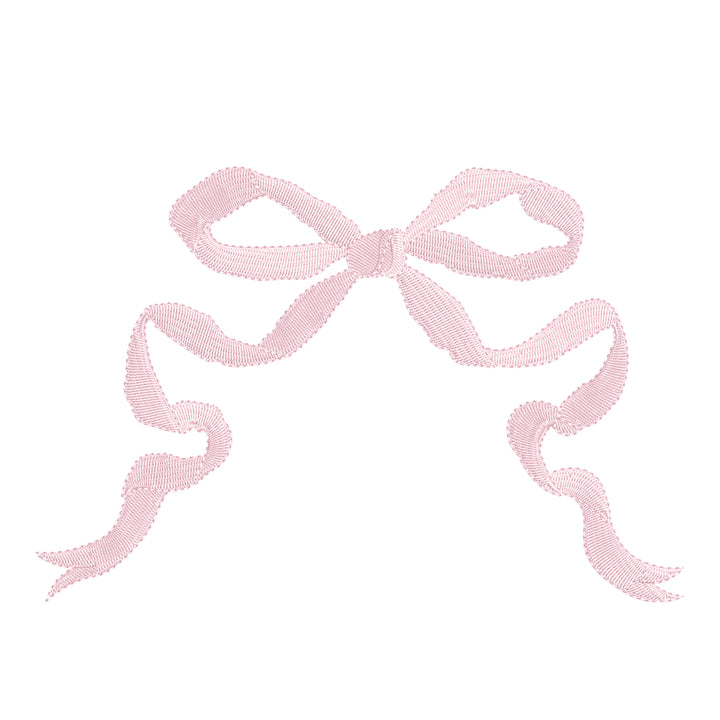 Vintage Bow Embroidery