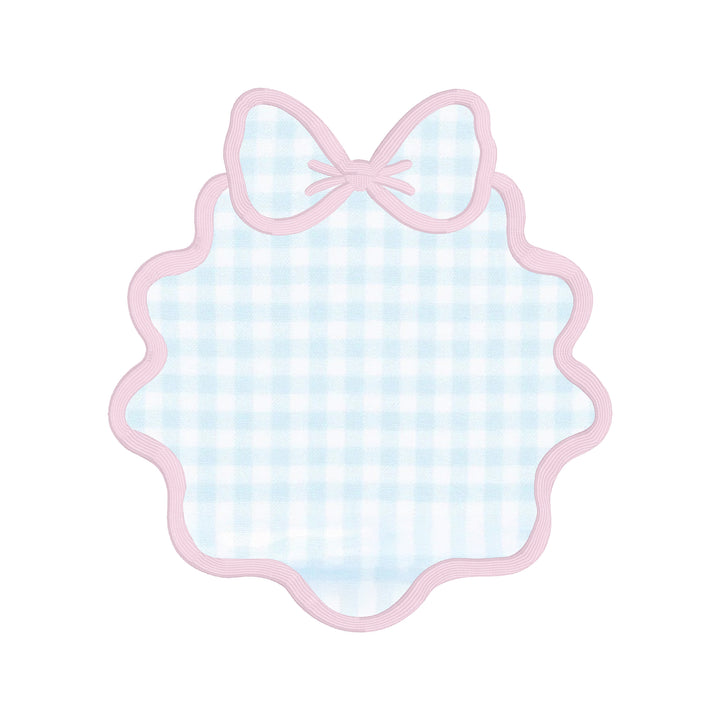 Wavy Bow Frame Applique