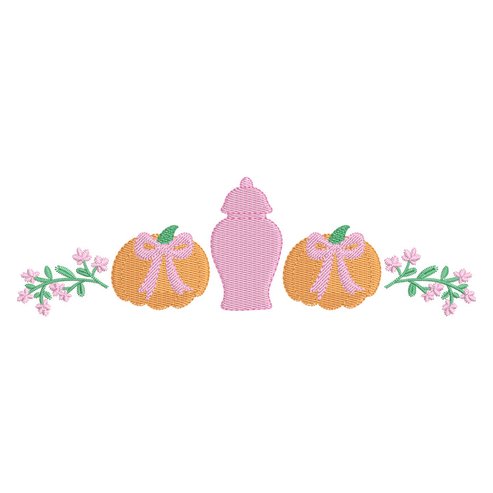 Pumpkin Ginger Jar Floral