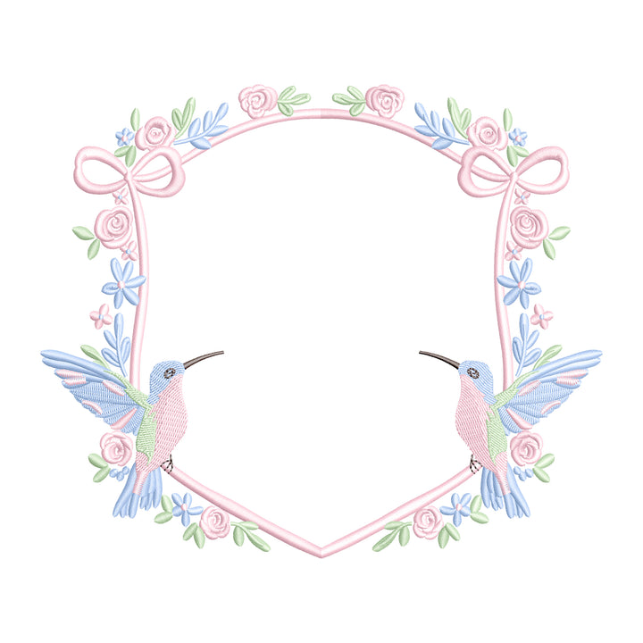 Hummingbird Bow Crest