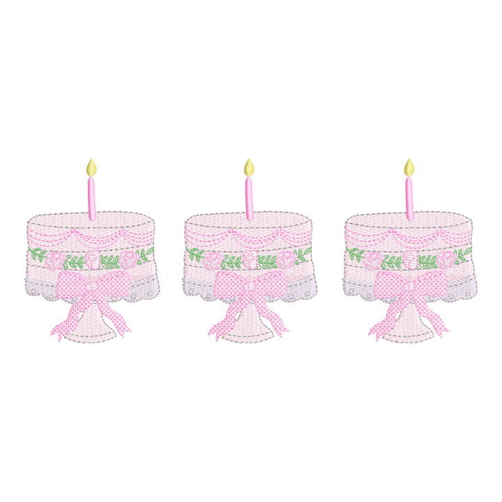 Birthday Cakes With Bows