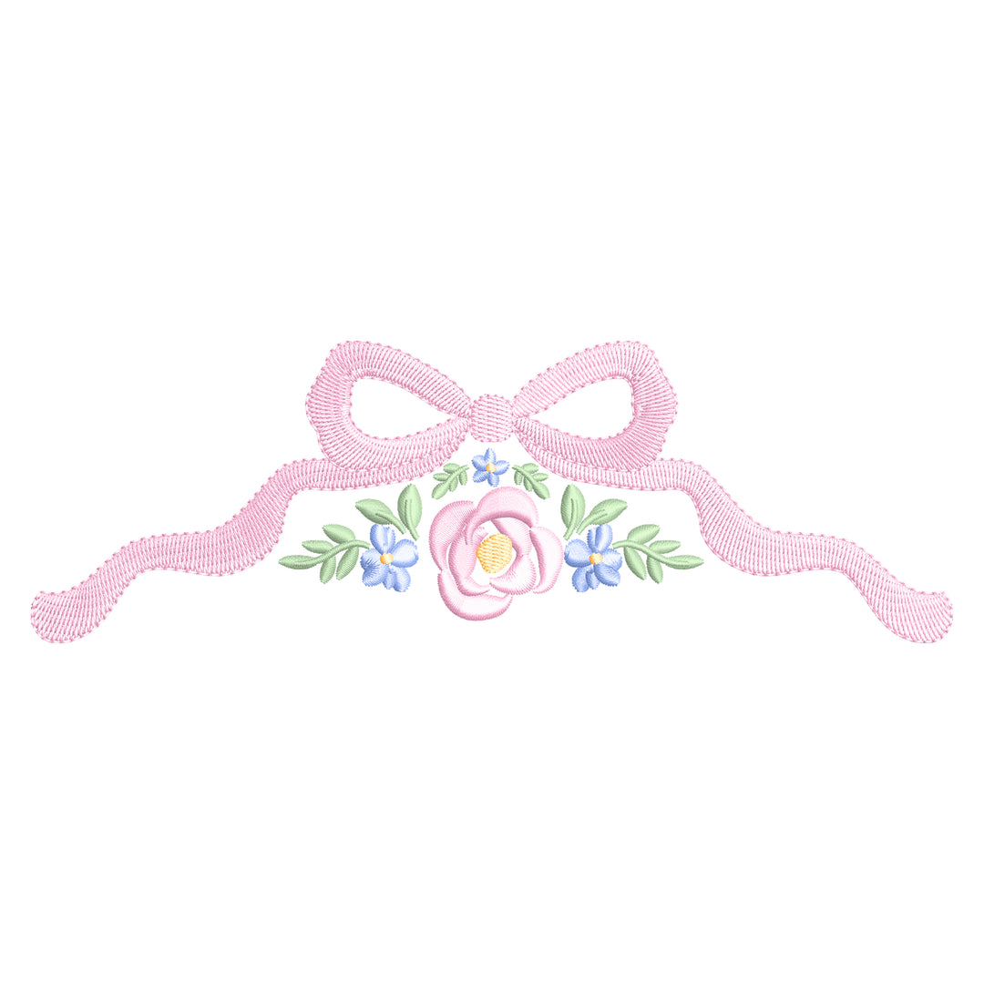 Floral Bow Ribbon