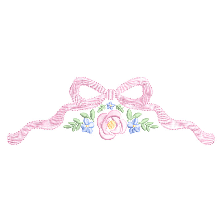 Floral Bow Ribbon