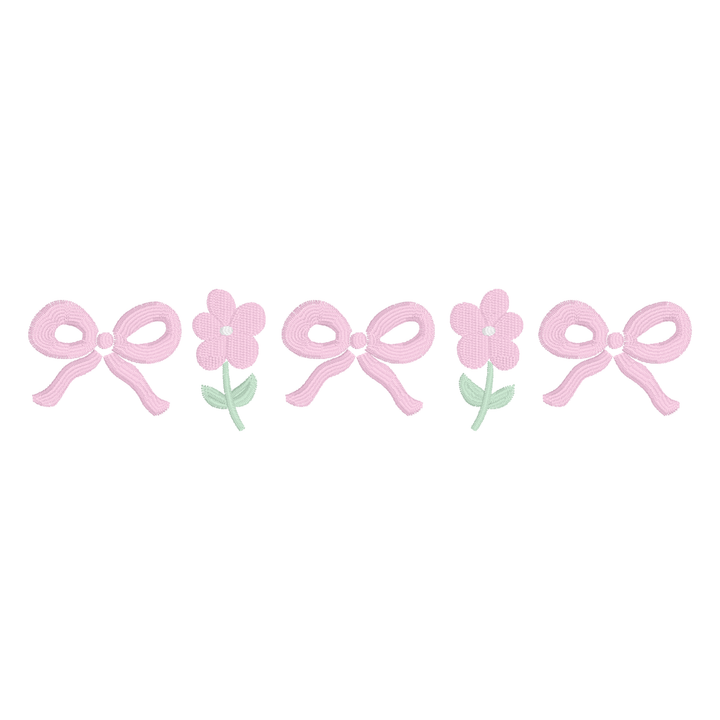 Spring Bows With Flowers