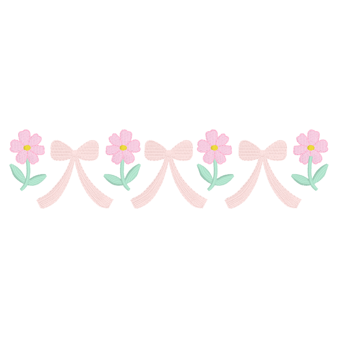 Bows with Flowers Spring