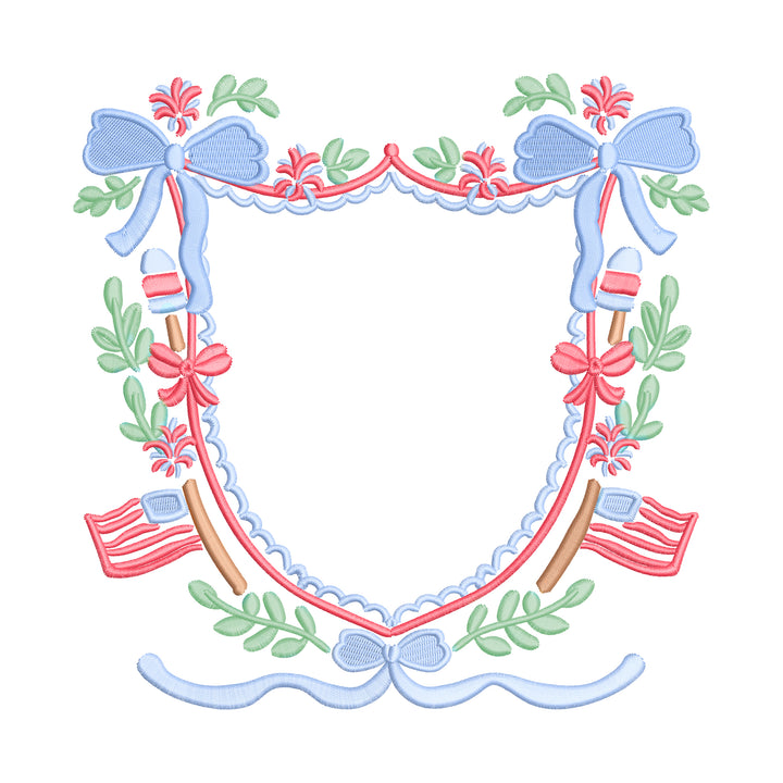 4th of July Crest
