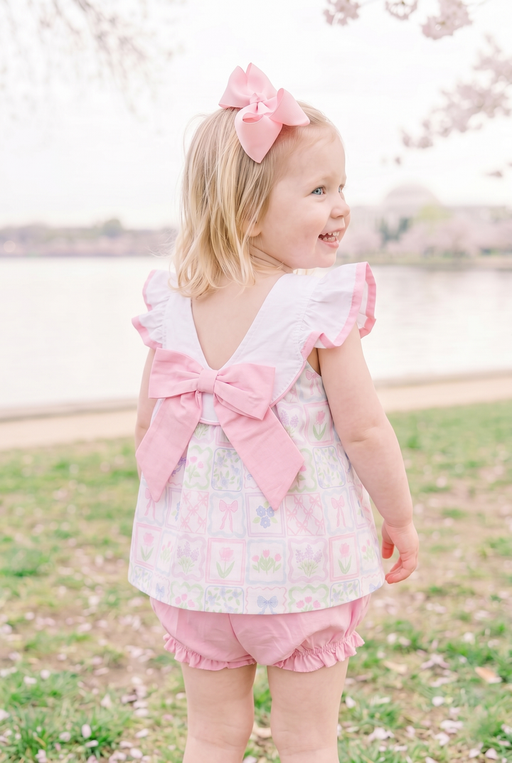 Preppy Patchwork Bloomer Set Pre-Order ETA August