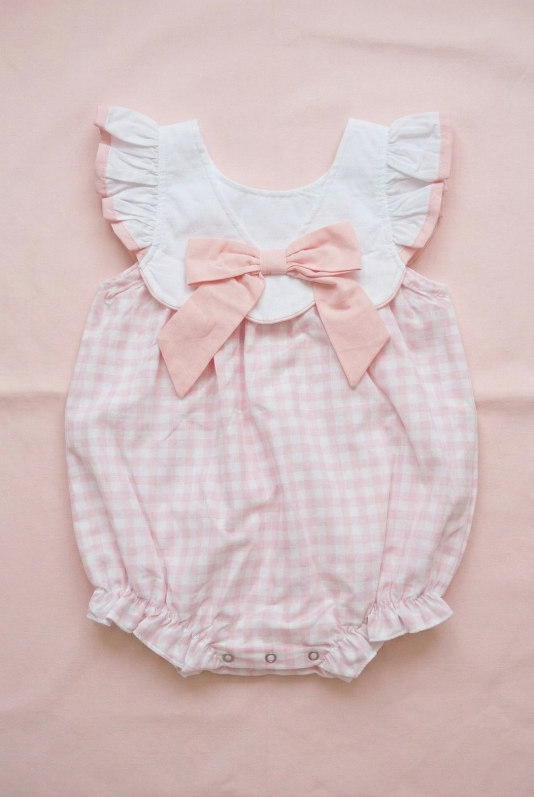 Preppy Scallop Gingham Bubble Pre-Order ETA July