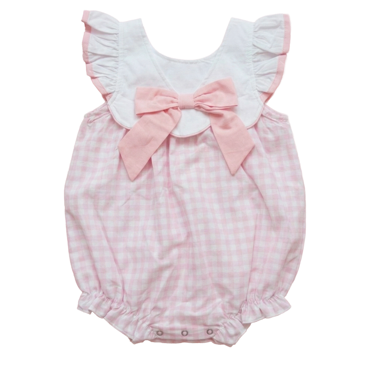 Preppy Scallop Gingham Bubble Pre-Order ETA July