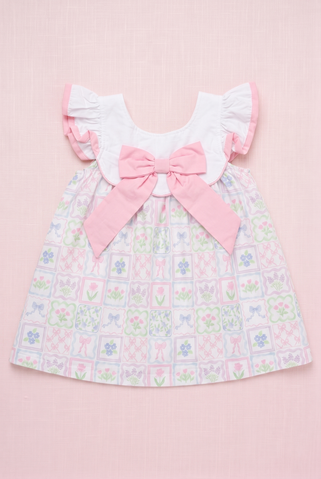 Preppy Patchwork Dress Pre-Order ETA August