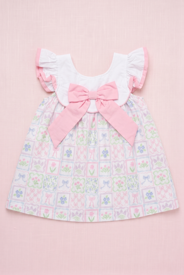 Preppy Patchwork Dress Pre-Order ETA August