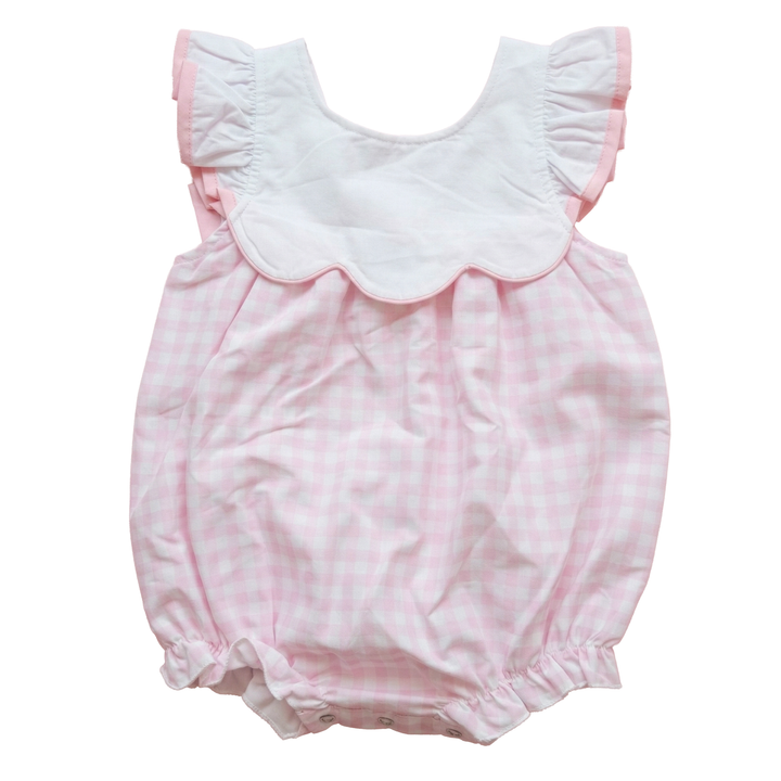 Preppy Scallop Gingham Bubble Pre-Order ETA July