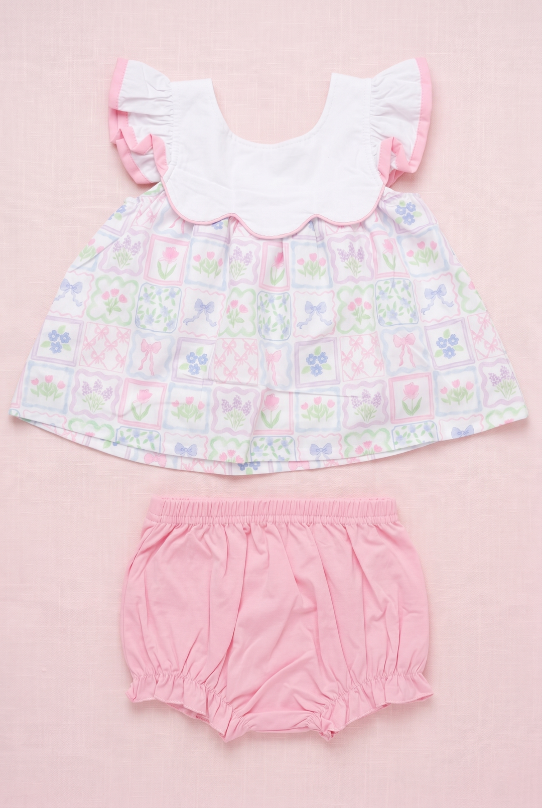 Preppy Patchwork Bloomer Set Pre-Order ETA August