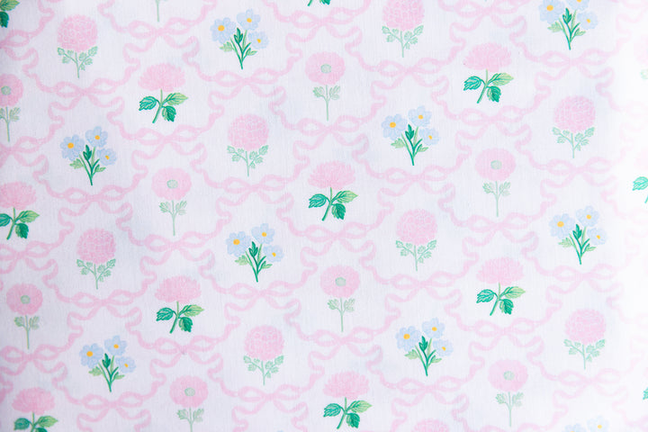 Floral Ribbonerie Cotton Poplin