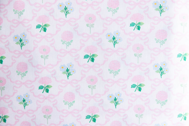 Floral Ribbonerie Cotton Poplin