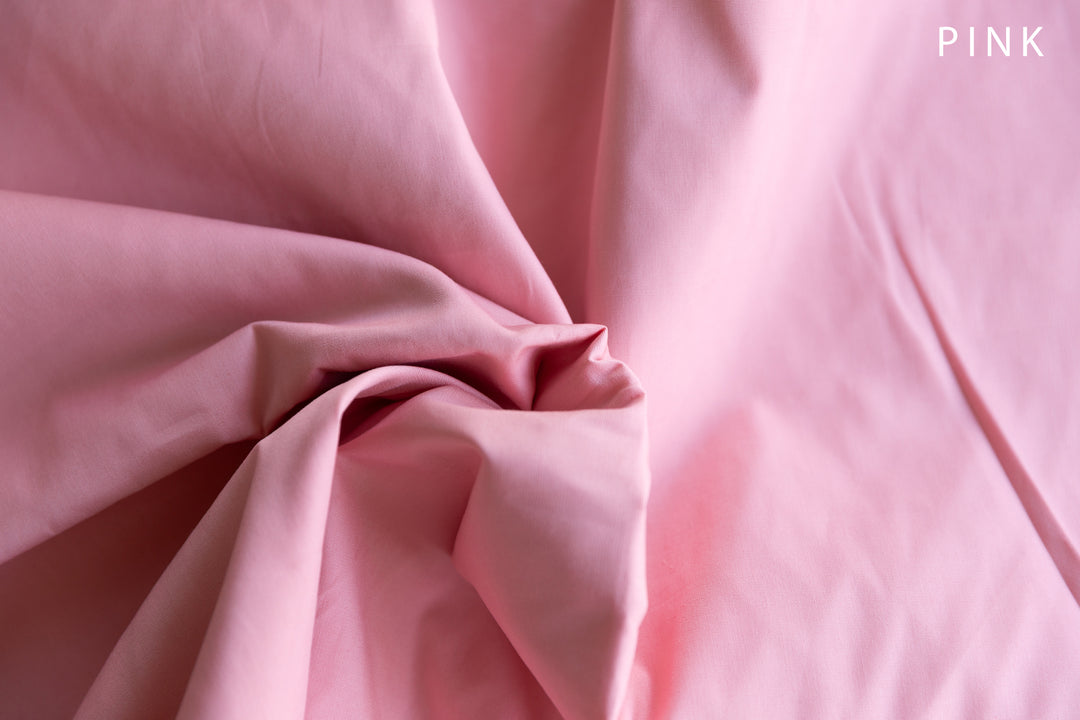 Solid Colors Pure Cotton Poplin