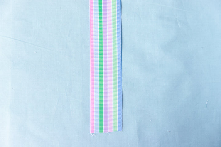 Preppy Striped Ribbon