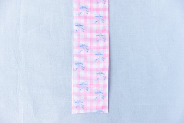 Preppy Gingham Bows Ribbon