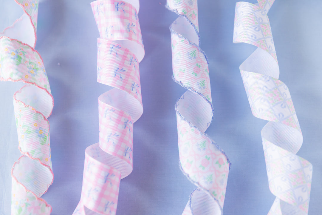 Preppy Gingham Bows Ribbon