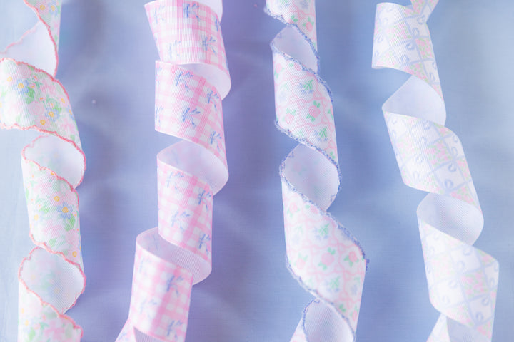 Preppy Gingham Bows Ribbon