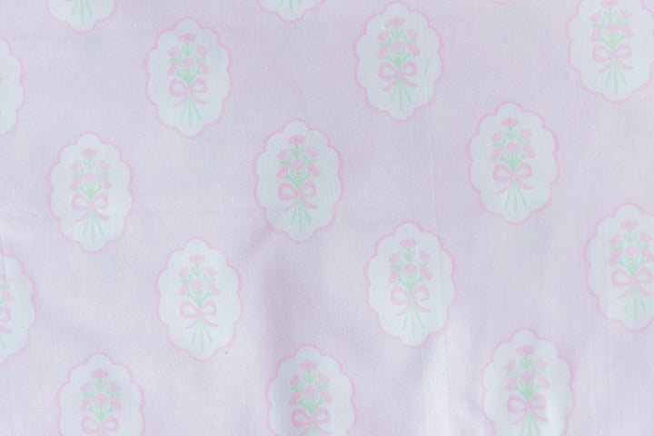 Delicate Floral Cotton Poplin