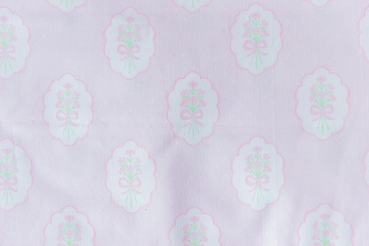 Delicate Floral Cotton Poplin