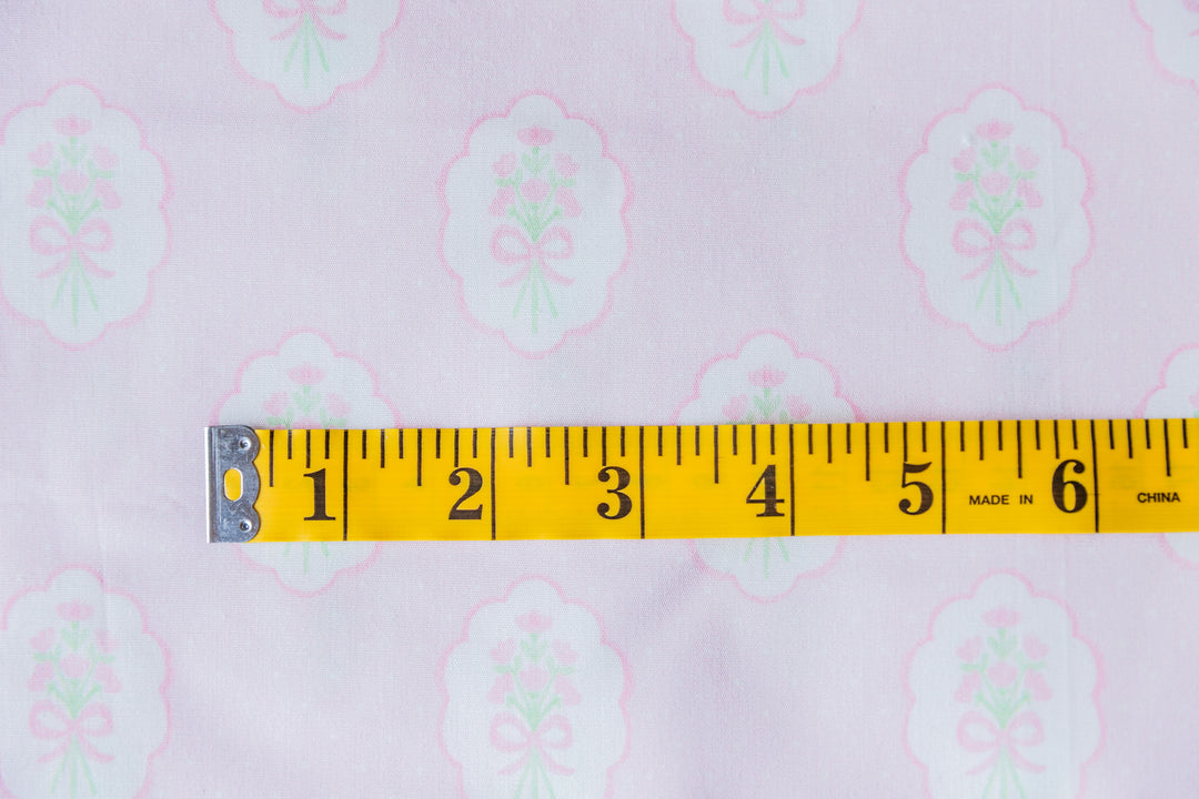 Delicate Floral Cotton Poplin