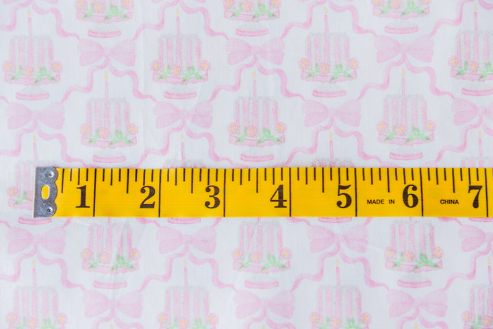 Birthday Ribbonerie Cotton Poplin