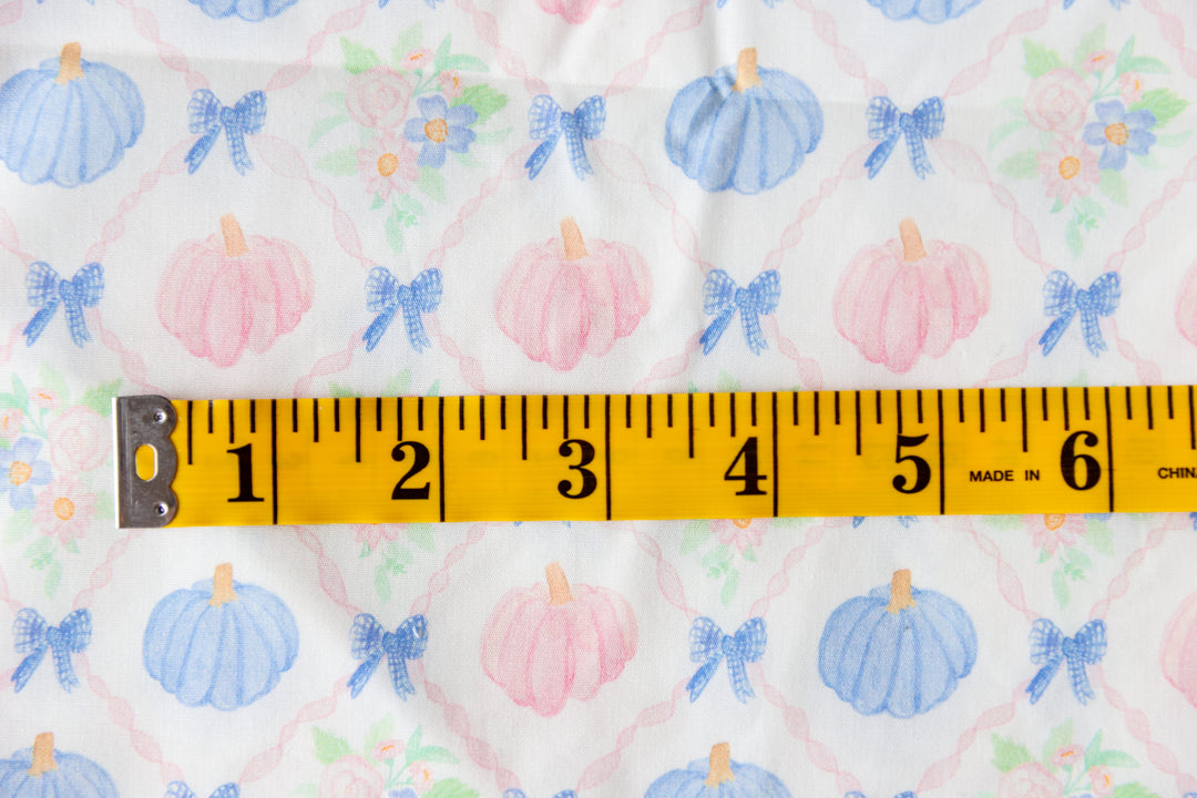 Preppy Pumpkins Cotton Poplin