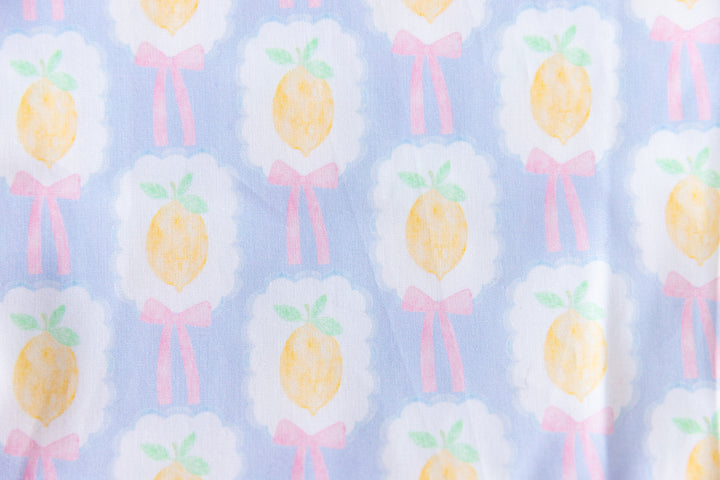 Lemons and Bows Cotton Poplin