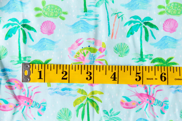 Preppy Beach Cotton Poplin