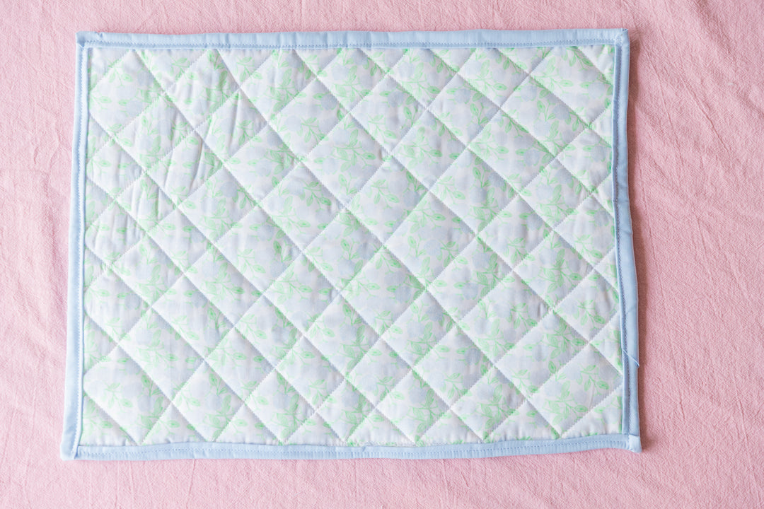 Hydrangea Quilted Large Potholder