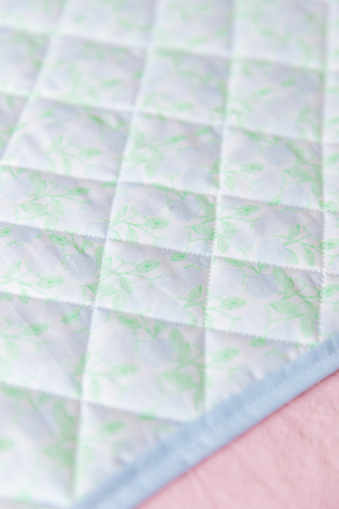 Hydrangea Quilted Large Potholder