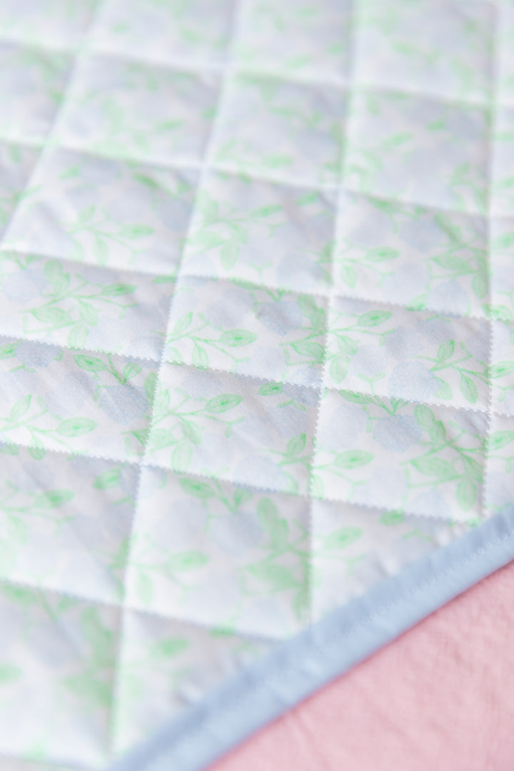 Hydrangea Quilted Large Potholder