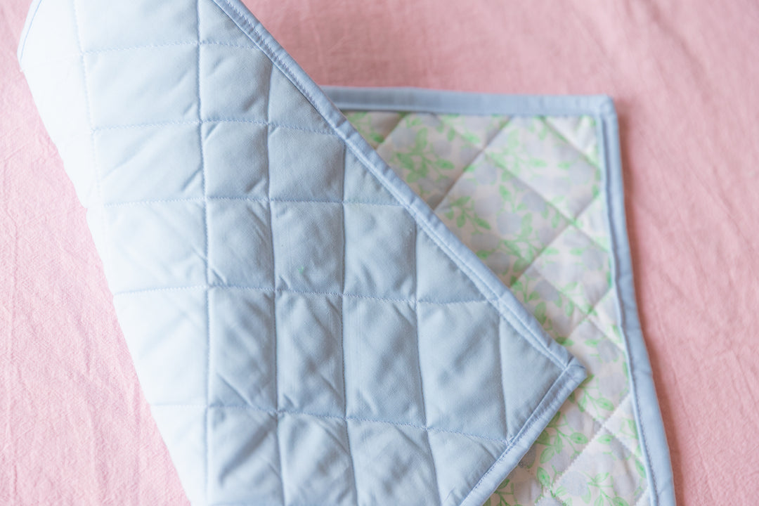 Hydrangea Quilted Large Potholder
