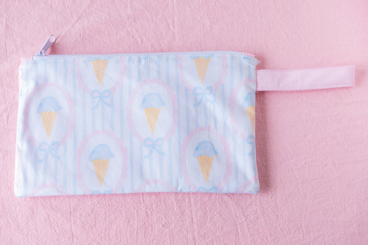 Icecream Cones Zipper Pouch
