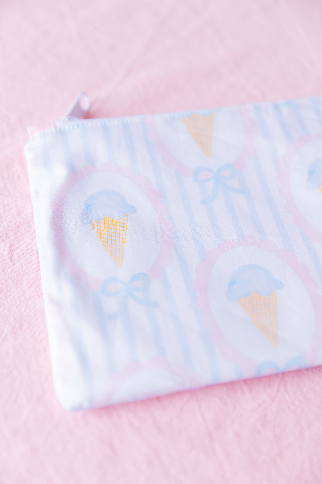 Icecream Cones Zipper Pouch