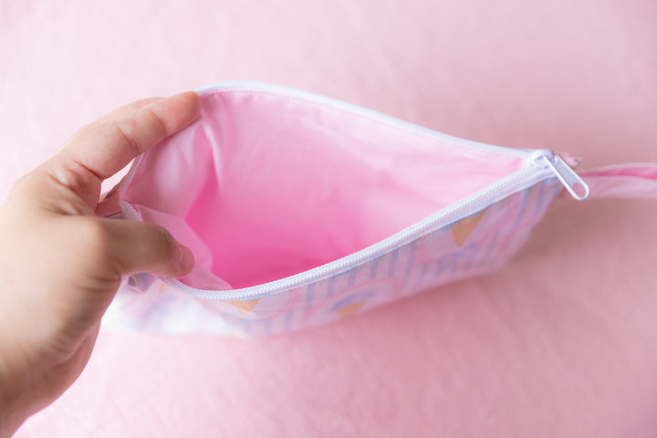 Icecream Cones Zipper Pouch