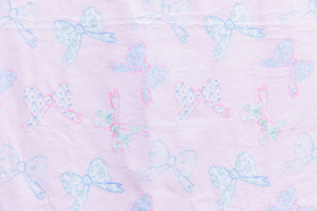 Pastel Bow Beach Towel