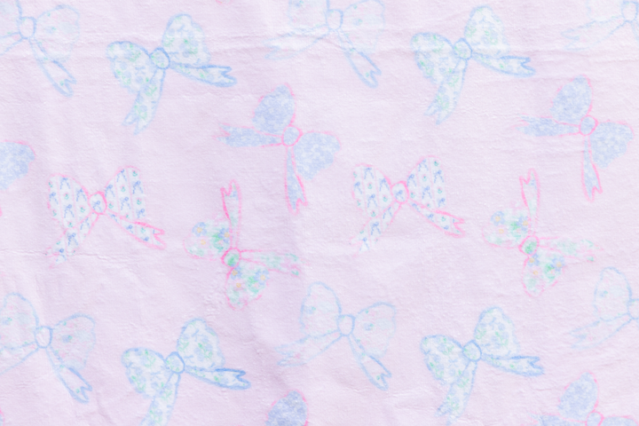 Pastel Bow Beach Towel