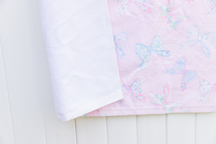 Pastel Bow Beach Towel