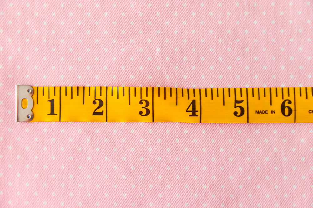 Pink Polka Dot Cotton Twill Fabric | Long Twill Panel