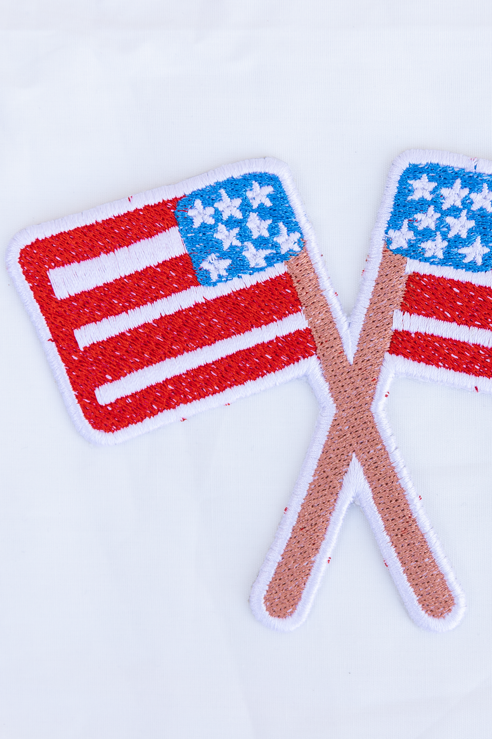 American Flags Embroidery Patch