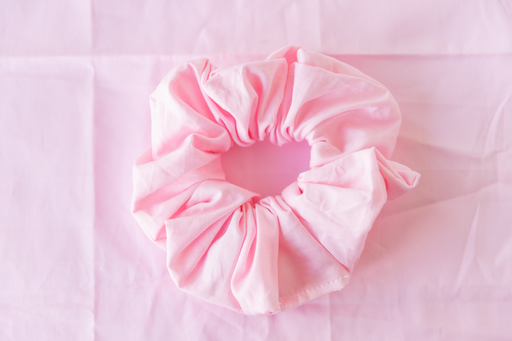 Handmade Fabric Hair Scrunchie | Pretty Grandmillennial Hair Accessories